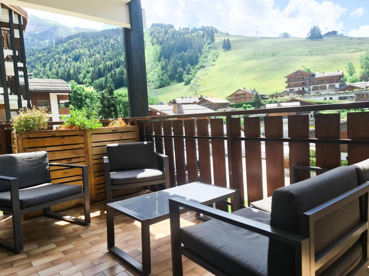 Appt Les Granges - Vue Montagne Et Village, Centre La Clusaz - Aravistour Ngoại thất bức ảnh